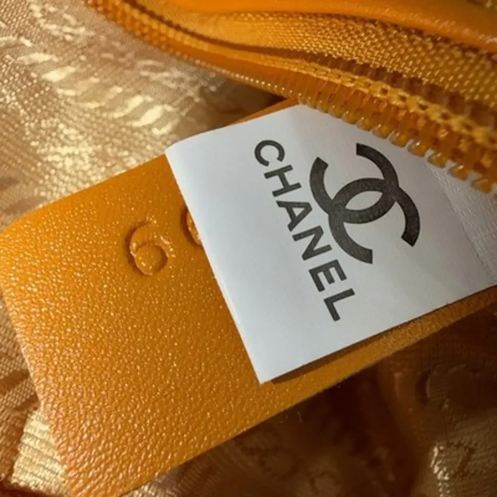 CHANEL bag orange